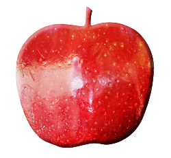 Apfel form mousepad